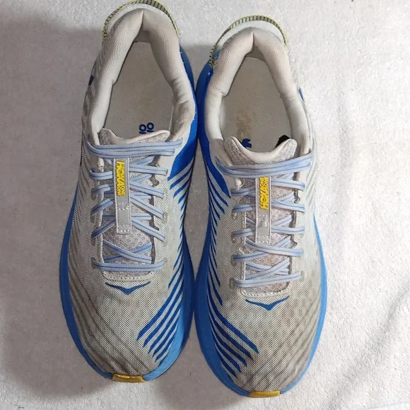 Hoka One One , Rincon, Men's-12.5, Blue/Grey - Picture 2 of 10